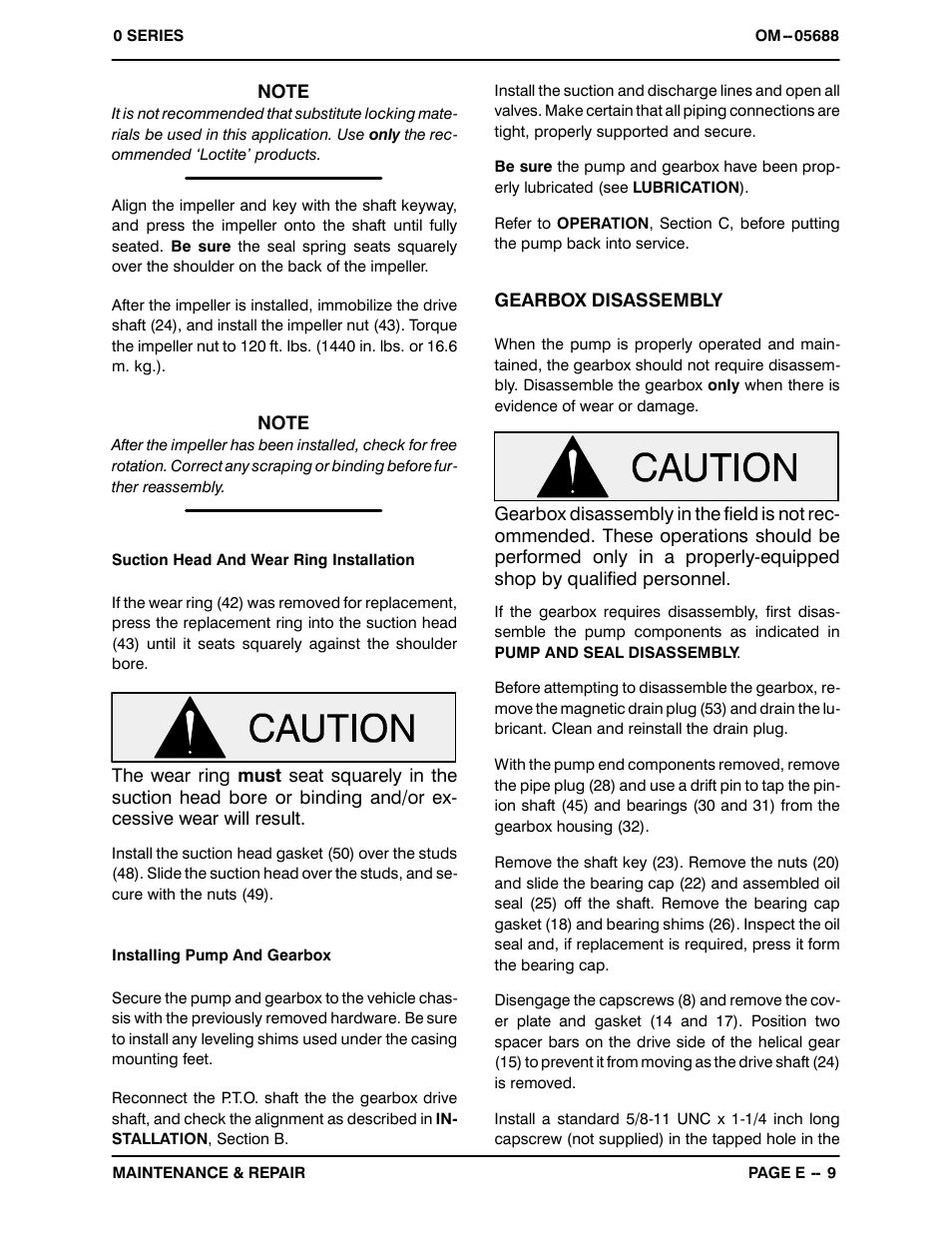 Gorman-Rupp Pumps 06C1-GAR 1289163 and up User Manual | Page 27 / 31