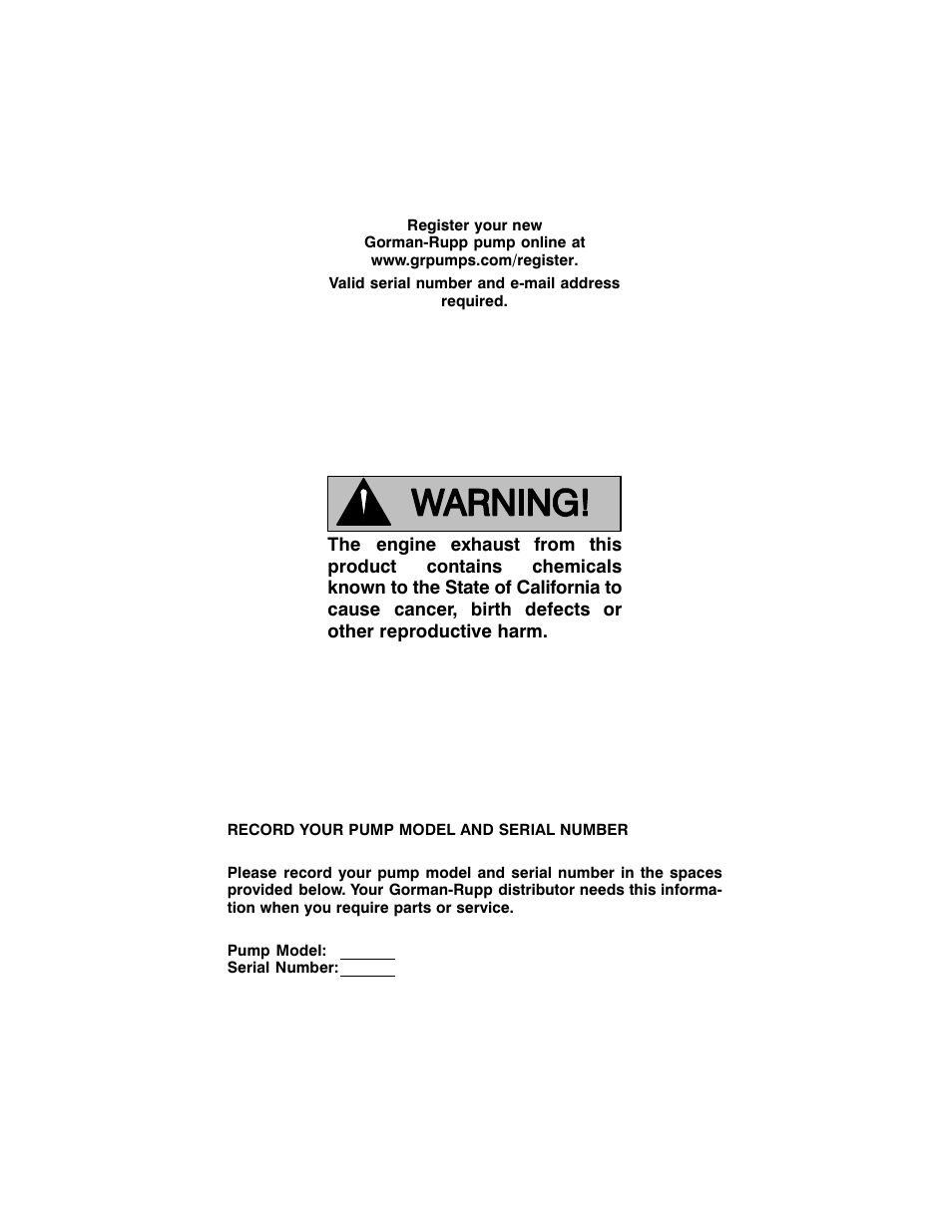 Gorman-Rupp Pumps 06C1-GA 1005575 and up User Manual | Page 2 / 32
