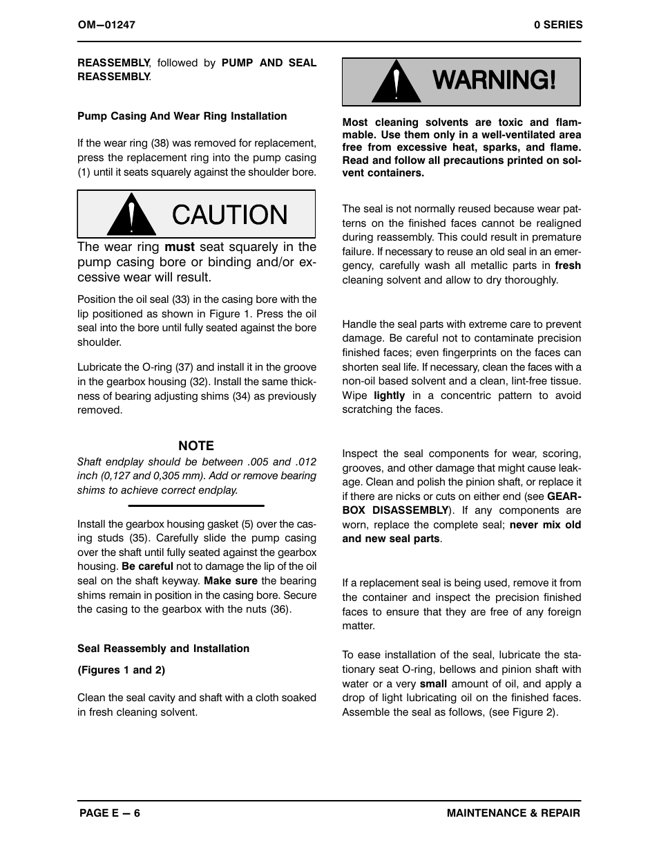 Gorman-Rupp Pumps 06C1-GA 1005575 and up User Manual | Page 25 / 32