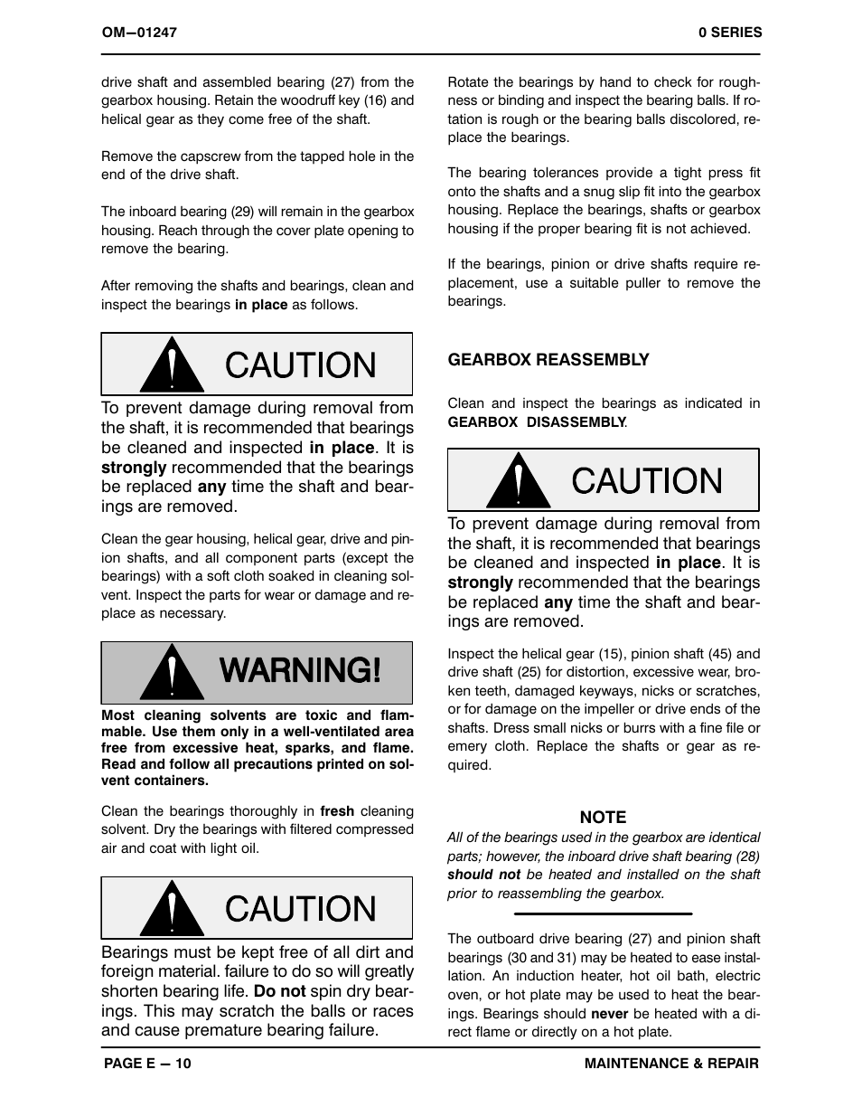 Gorman-Rupp Pumps 06C1-GA 1005575 and up User Manual | Page 29 / 32