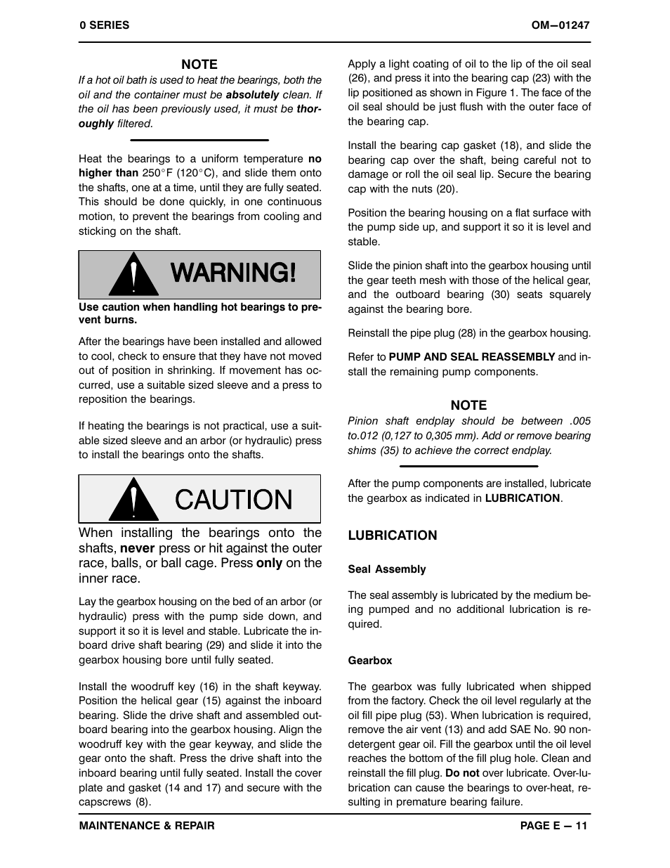 Gorman-Rupp Pumps 06C1-GA 1005575 and up User Manual | Page 30 / 32