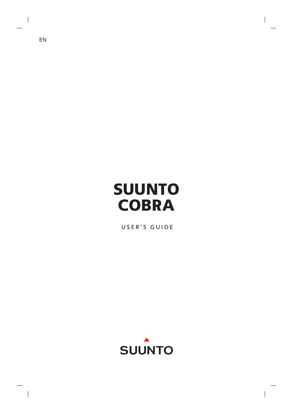 SUUNTO Cobra User Manual | 78 pages