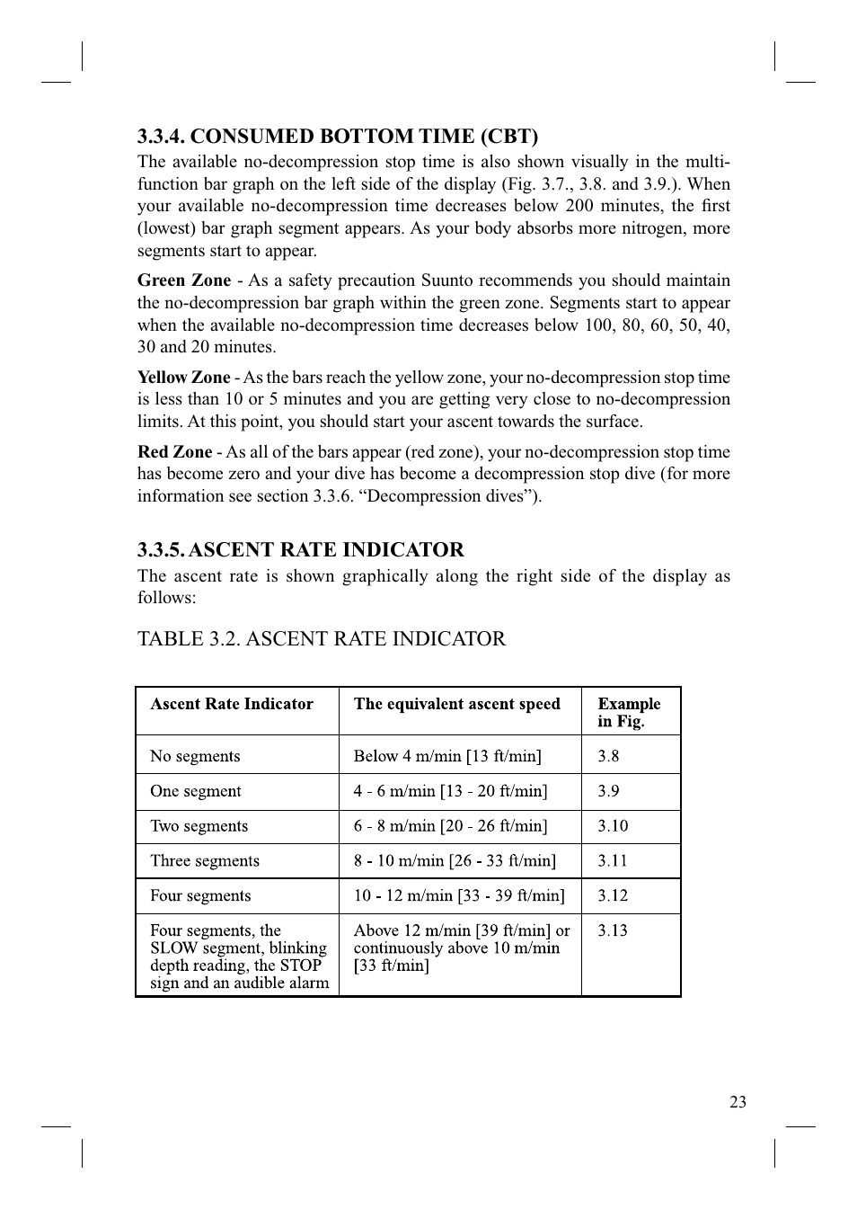 SUUNTO Cobra User Manual | Page 25 / 78