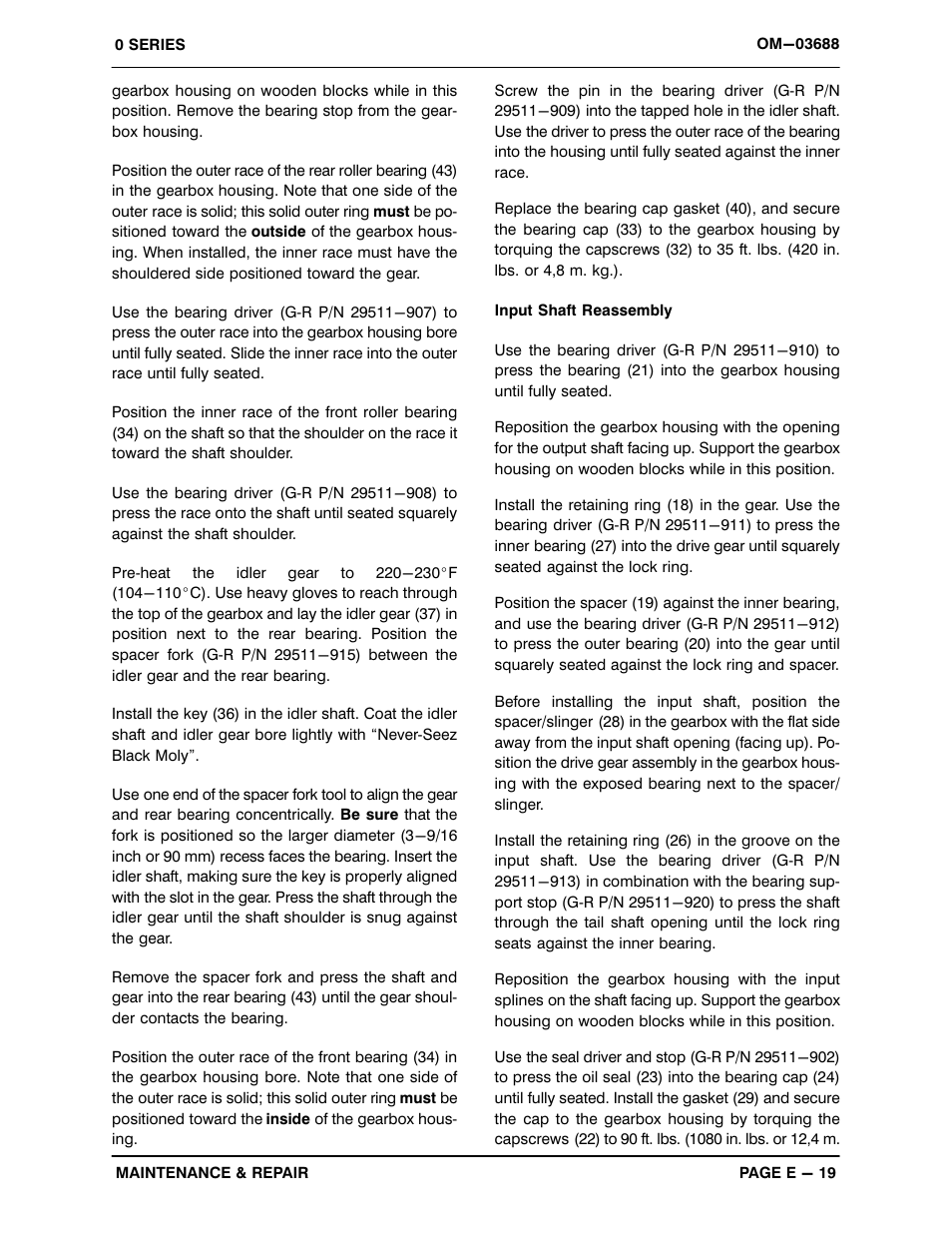 Gorman-Rupp Pumps 04E1-GHH 1076270 and up User Manual | Page 44 / 48