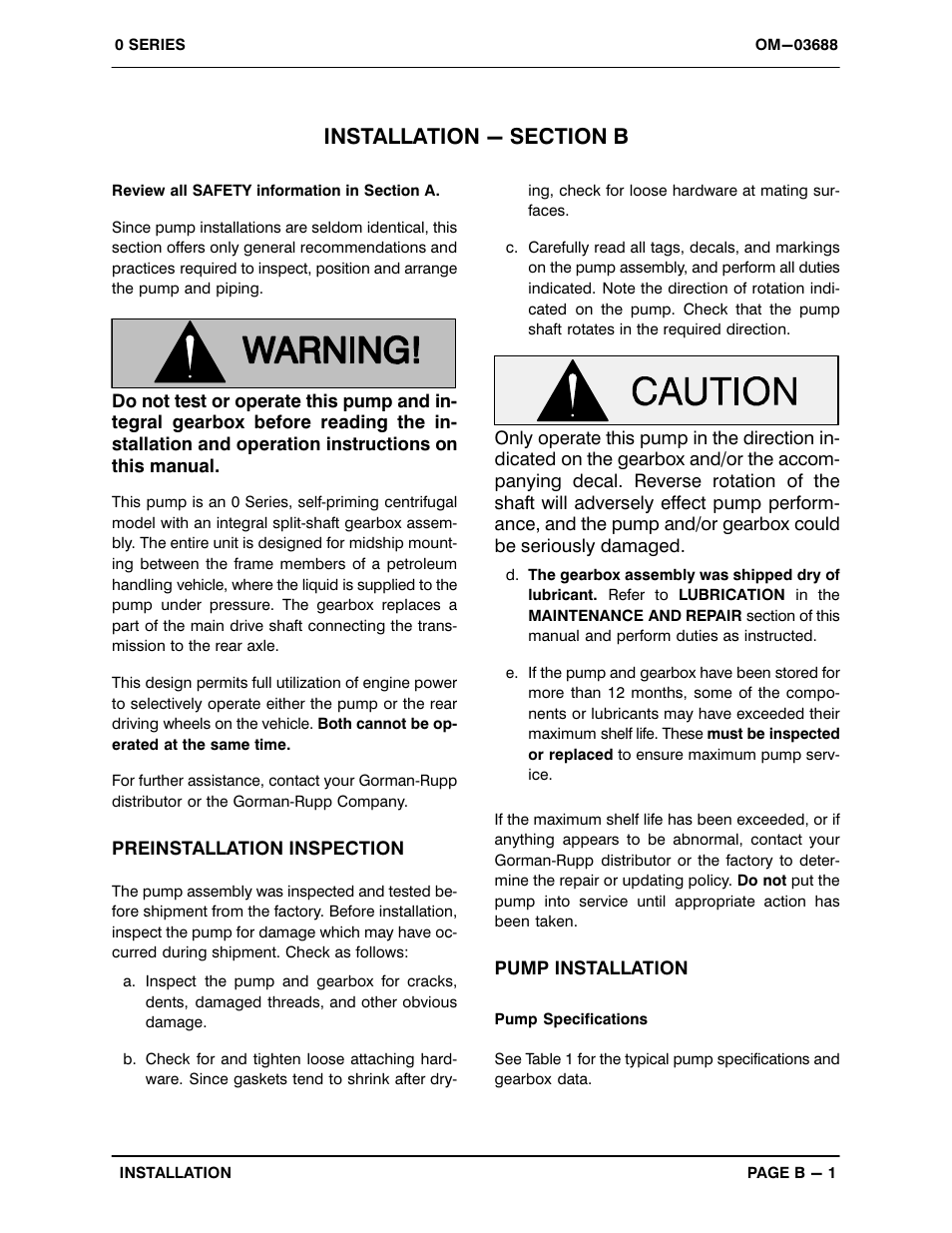 Installation - section b | Gorman-Rupp Pumps 04E1-GHH 1076270 and up User Manual | Page 8 / 48