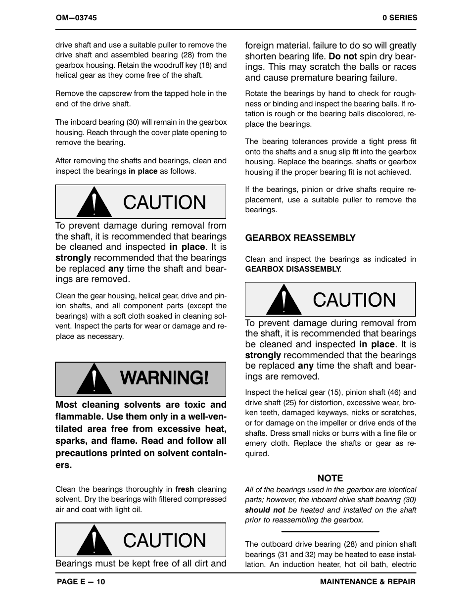 Gorman-Rupp Pumps 04E1-GA 1171927 and up User Manual | Page 30 / 33