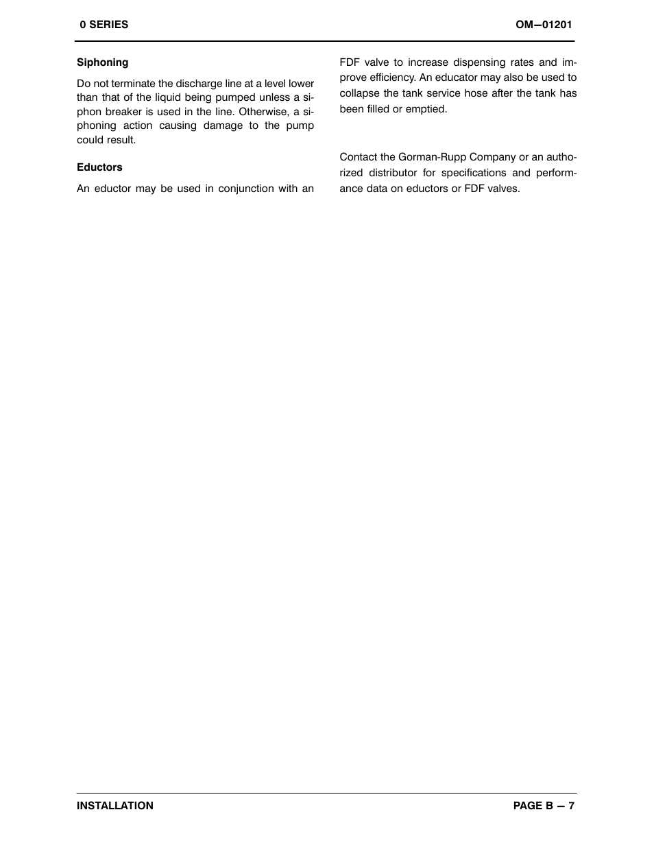 Gorman-Rupp Pumps 03H3-GR 285579 and up User Manual | Page 14 / 34