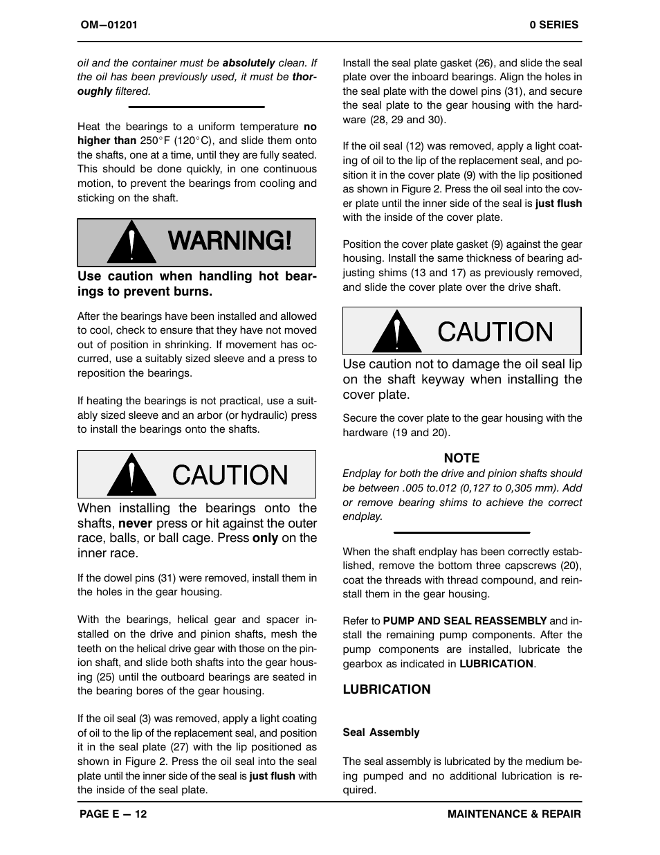 Gorman-Rupp Pumps 03H3-GR 285579 and up User Manual | Page 32 / 34