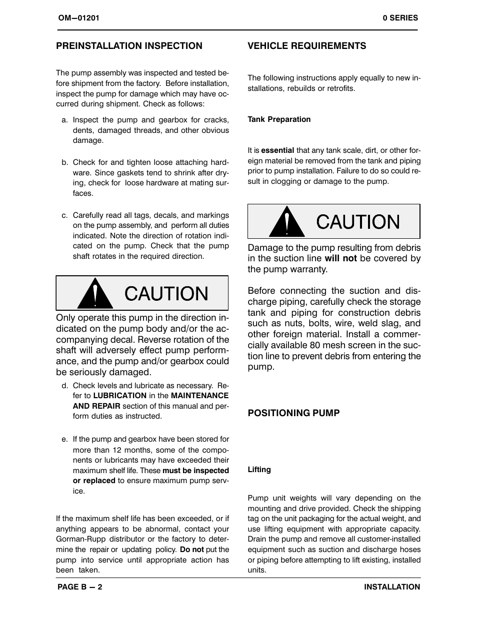 Gorman-Rupp Pumps 03H3-GR 285579 and up User Manual | Page 9 / 34