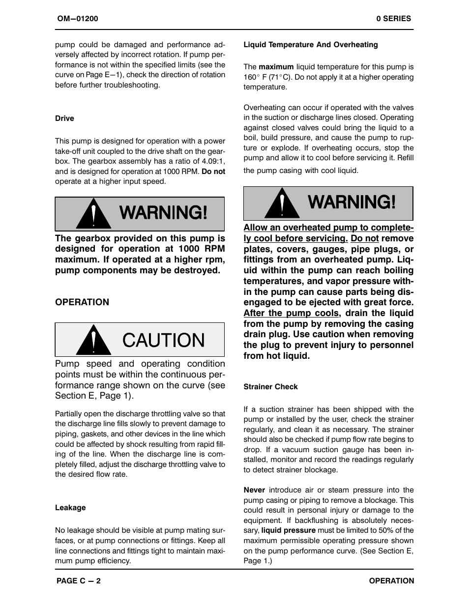 Gorman-Rupp Pumps 03H3-GL 320347 and up User Manual | Page 16 / 34