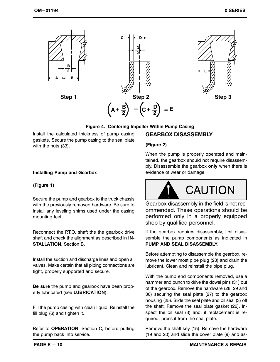 Gorman-Rupp Pumps 03H1-GR 287634 and up User Manual | Page 30 / 34