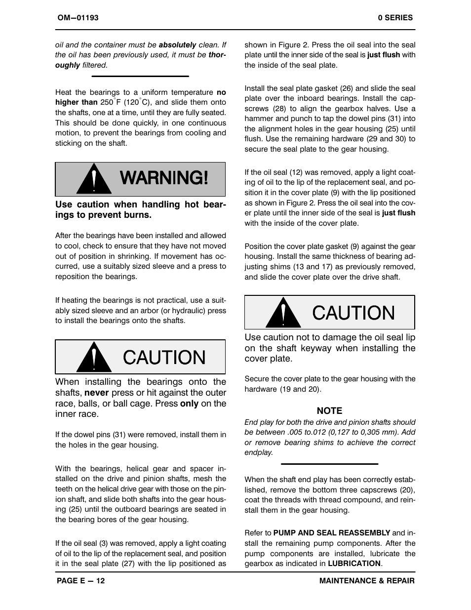 Gorman-Rupp Pumps 03H1-GL 282480 and up User Manual | Page 32 / 34