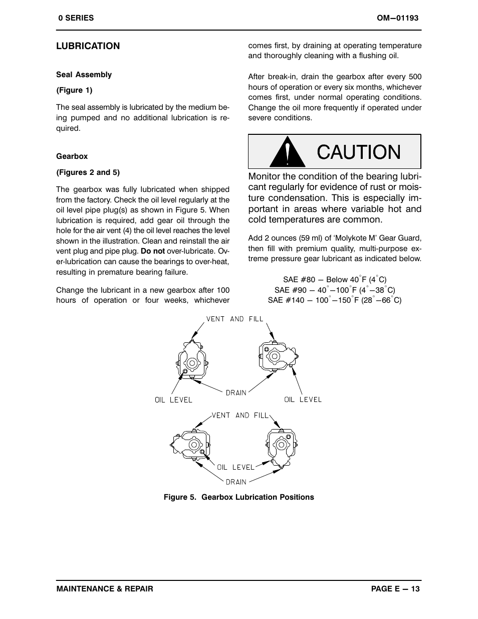 Lubrication | Gorman-Rupp Pumps 03H1-GL 282480 and up User Manual | Page 33 / 34