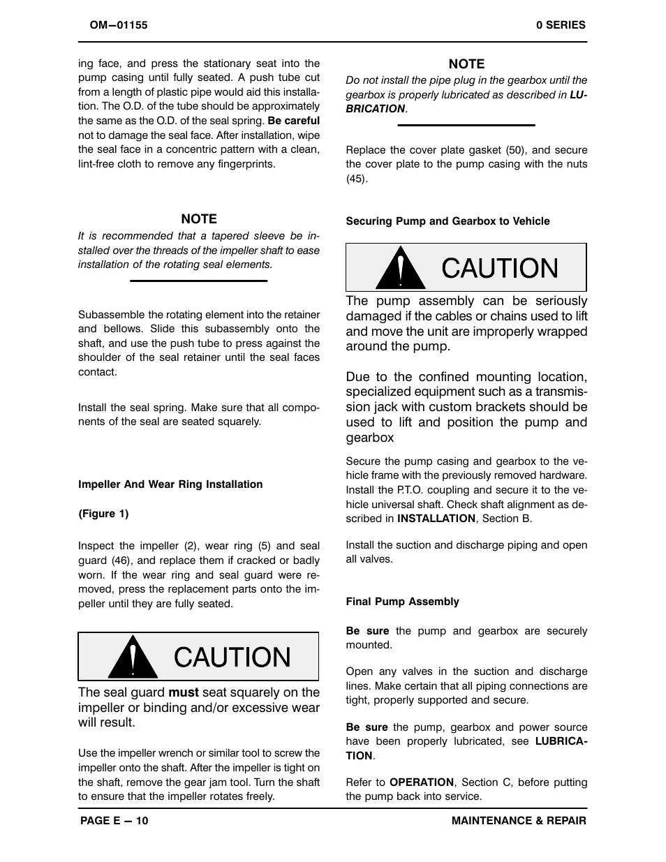 Gorman-Rupp Pumps 02F1-GR 642659 and up User Manual | Page 30 / 35