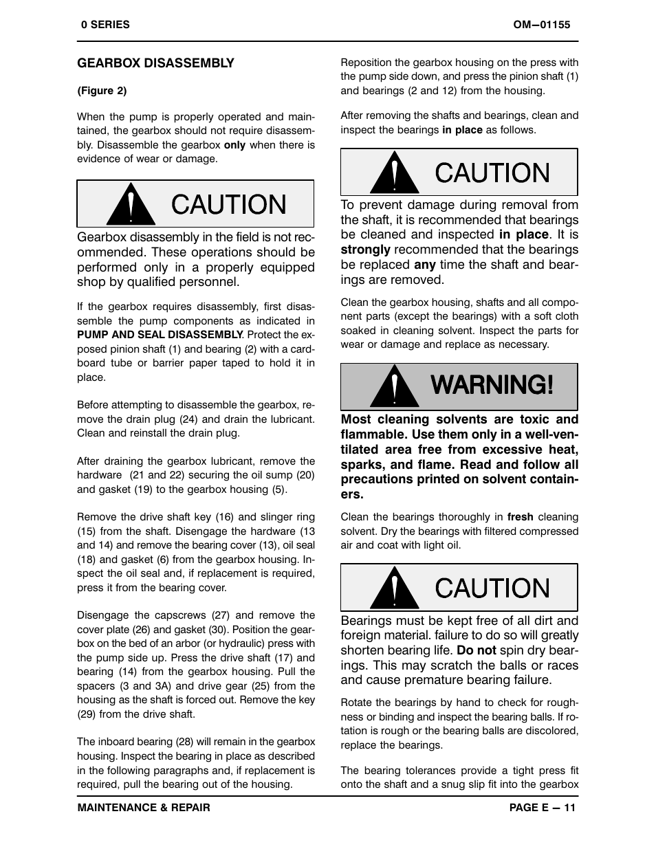 Gorman-Rupp Pumps 02F1-GR 642659 and up User Manual | Page 31 / 35