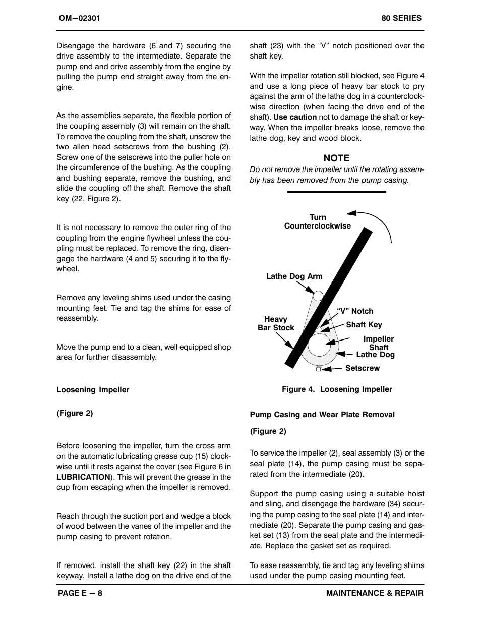 Gorman-Rupp Pumps 88B2-F5L 1323330 and up User Manual | Page 28 / 36