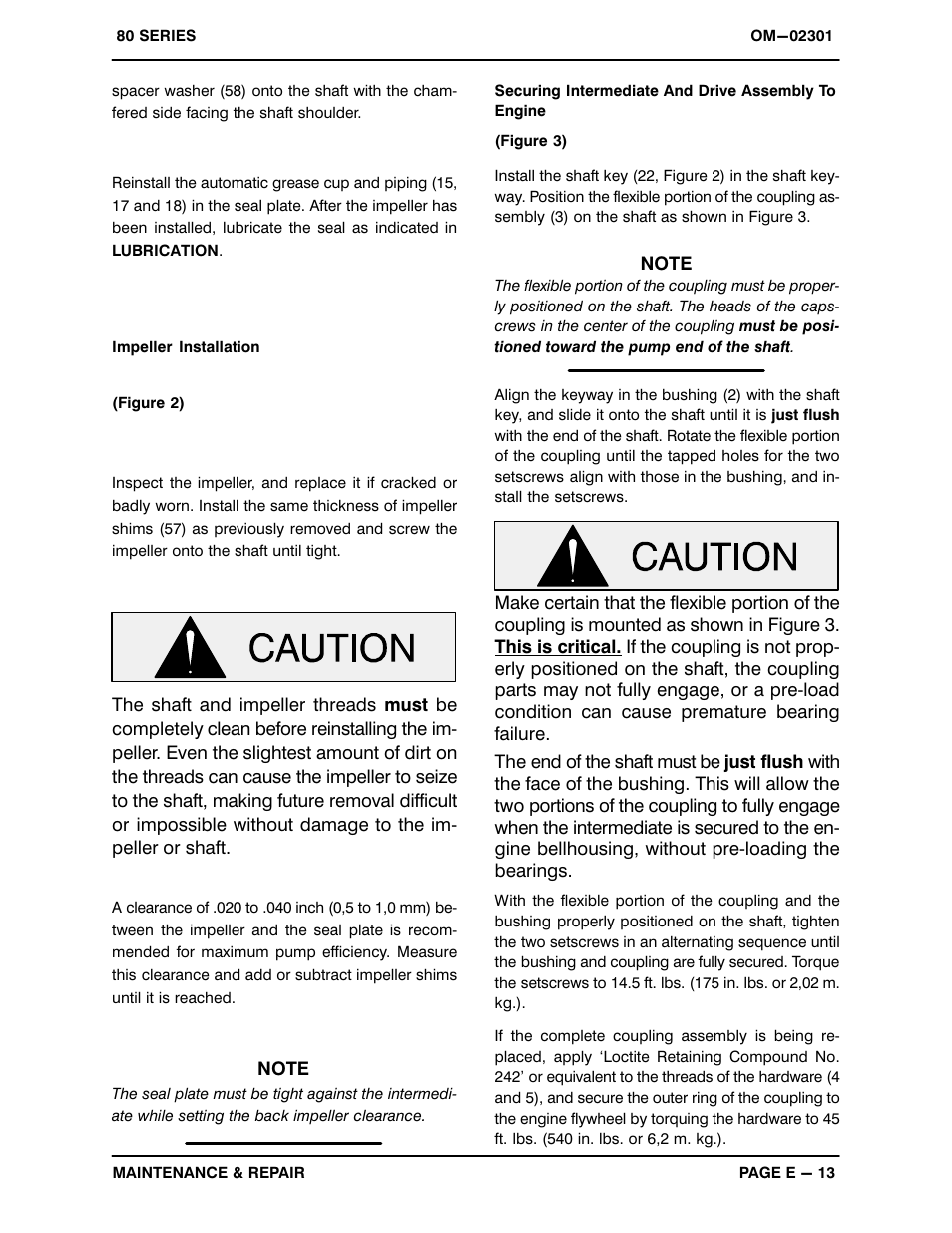 Gorman-Rupp Pumps 88B2-F5L 1323330 and up User Manual | Page 33 / 36