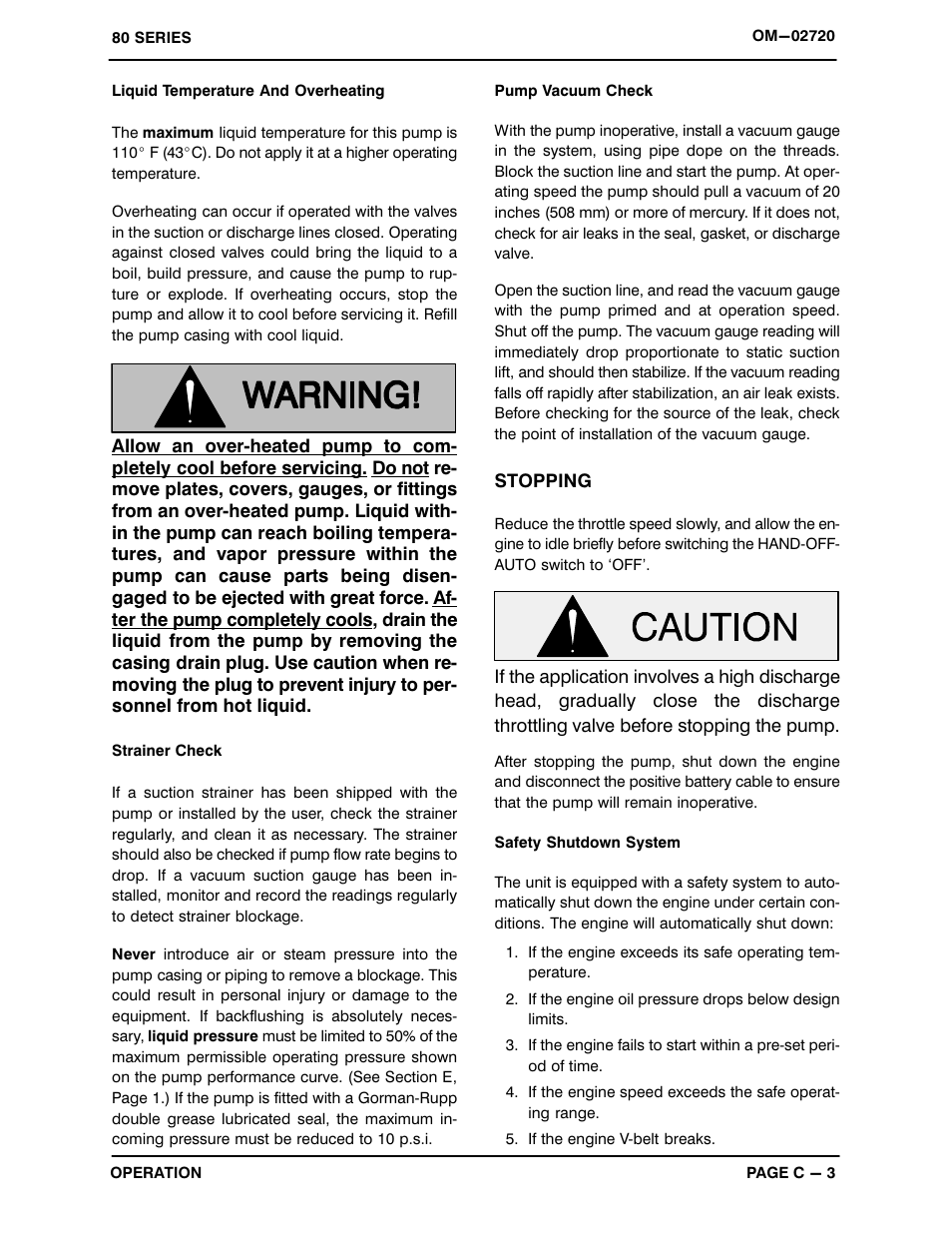 Gorman-Rupp Pumps 88A2-F6L 1306307 thru 1341411 User Manual | Page 15 / 35