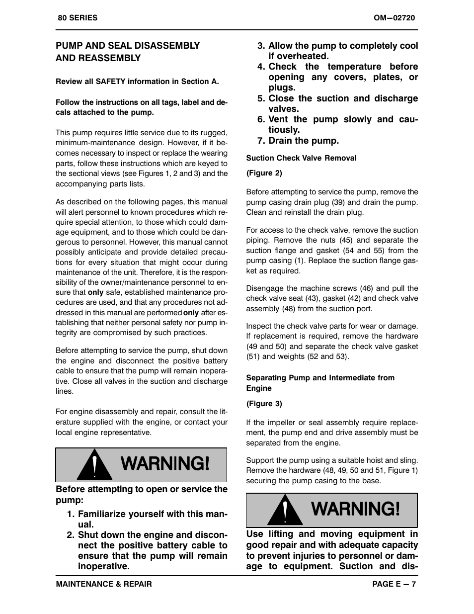 Gorman-Rupp Pumps 88A2-F6L 1306307 thru 1341411 User Manual | Page 26 / 35