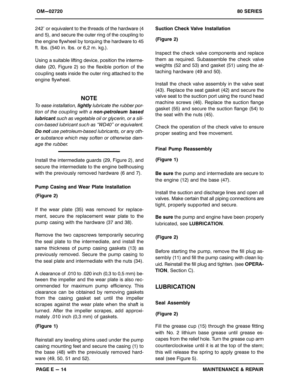Gorman-Rupp Pumps 88A2-F6L 1306307 thru 1341411 User Manual | Page 33 / 35