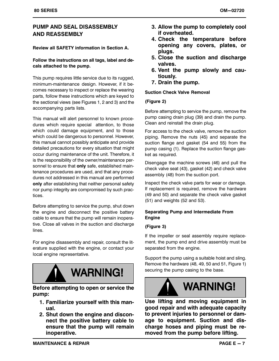 Gorman-Rupp Pumps 88A2-F6L 1341412 and up User Manual | Page 26 / 35