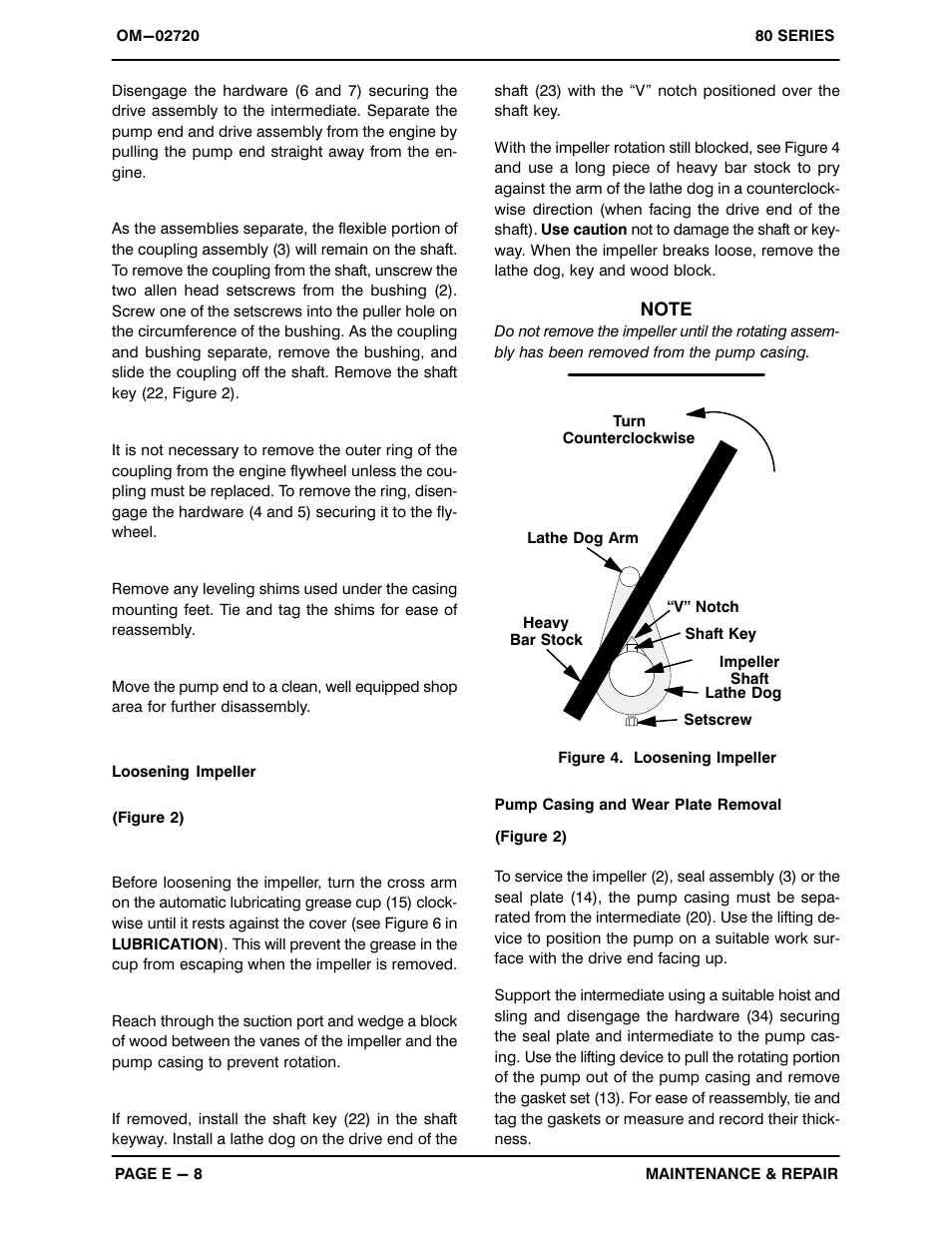 Gorman-Rupp Pumps 88A2-F6L 1341412 and up User Manual | Page 27 / 35