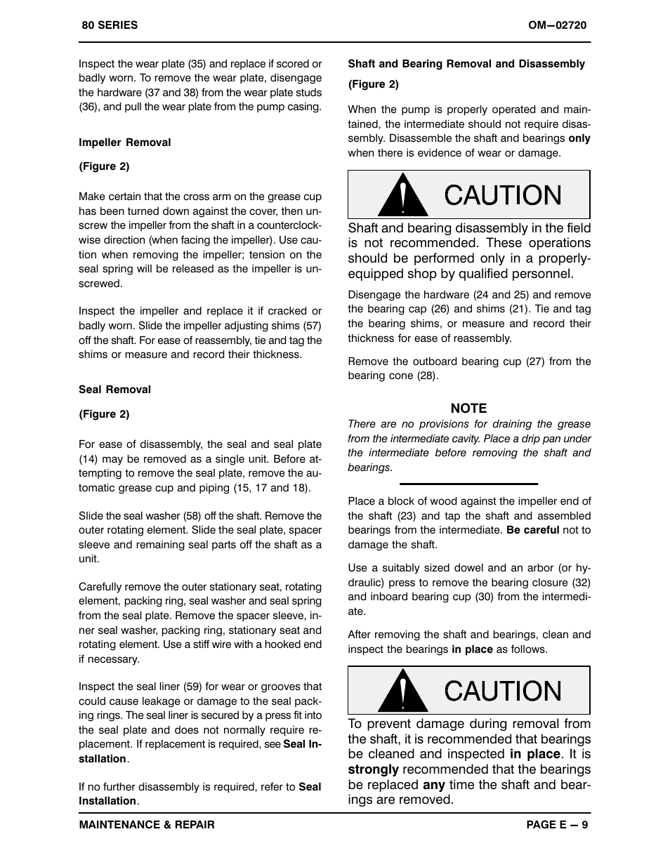 Gorman-Rupp Pumps 88A2-F6L 1341412 and up User Manual | Page 28 / 35