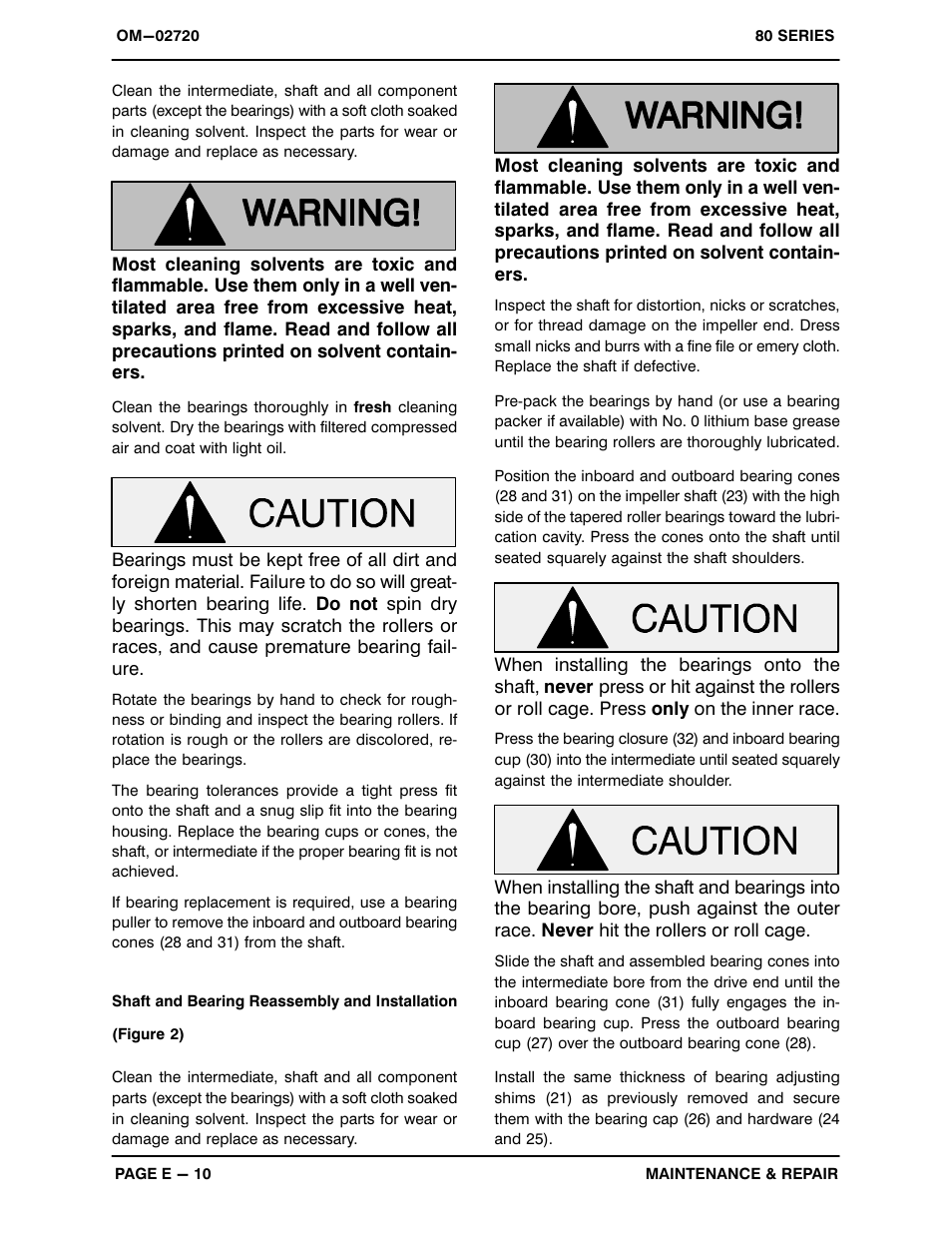 Gorman-Rupp Pumps 88A2-F6L 1341412 and up User Manual | Page 29 / 35
