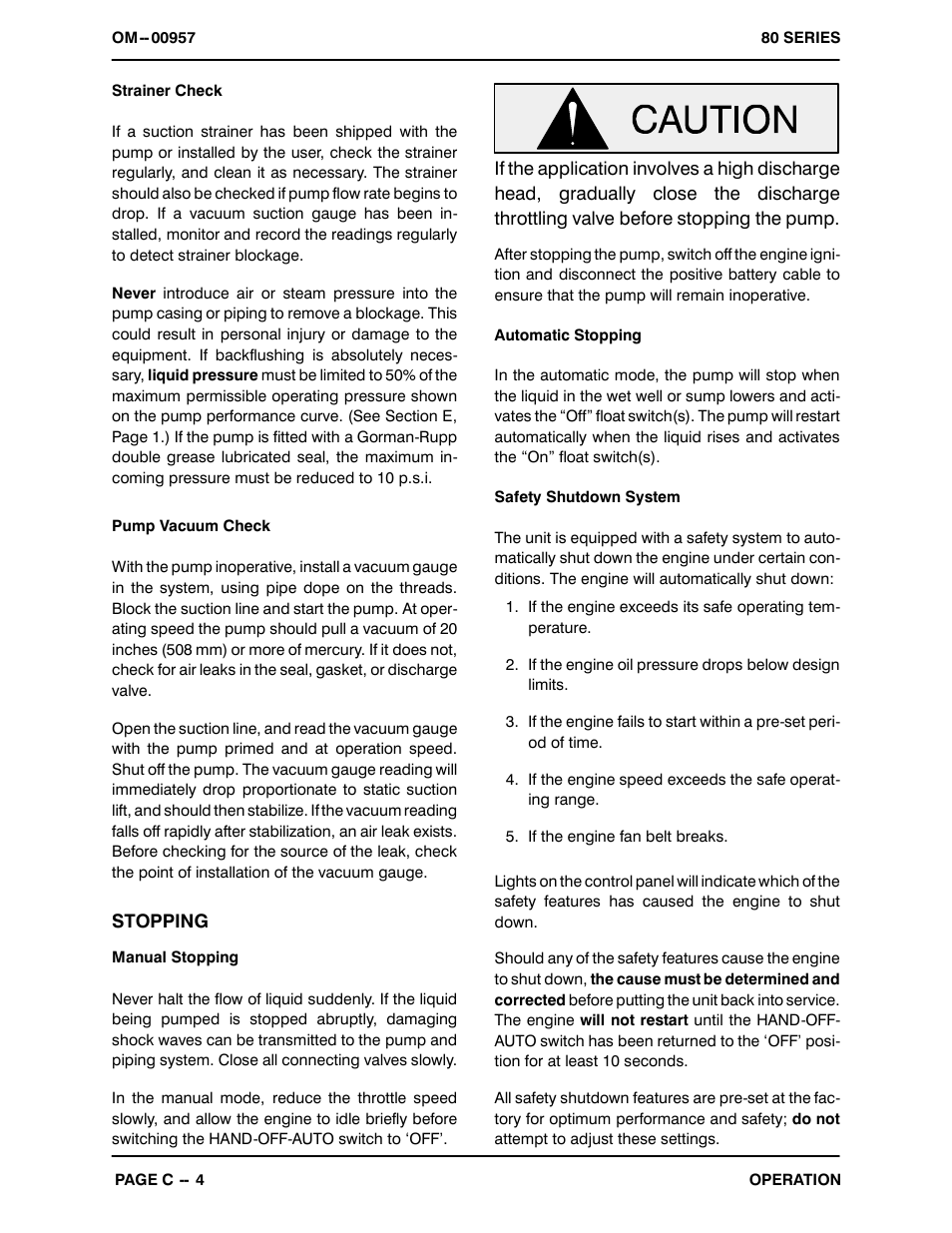 Gorman-Rupp Pumps 86A2-F4L 1242877 thru 1322537 User Manual | Page 16 / 37