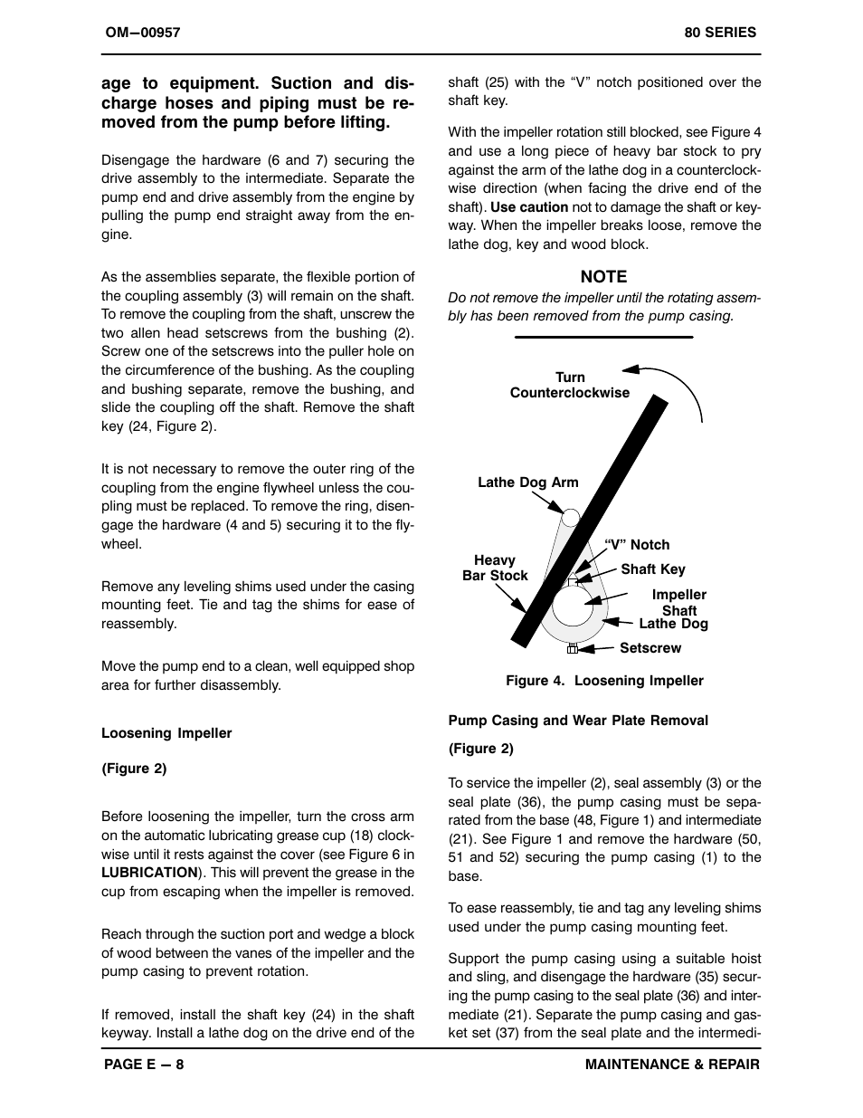 Gorman-Rupp Pumps 86A2-F4L 1322538 and up User Manual | Page 28 / 36