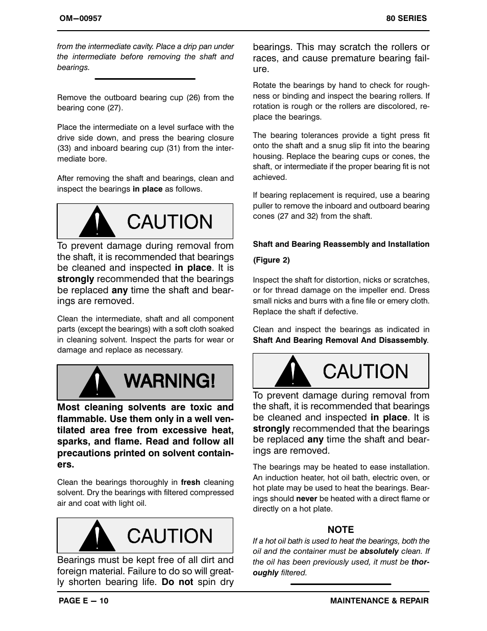 Gorman-Rupp Pumps 86A2-F4L 1322538 and up User Manual | Page 30 / 36