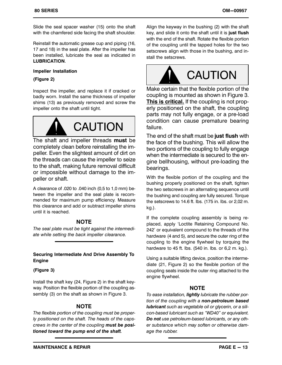 Gorman-Rupp Pumps 86A2-F4L 1322538 and up User Manual | Page 33 / 36