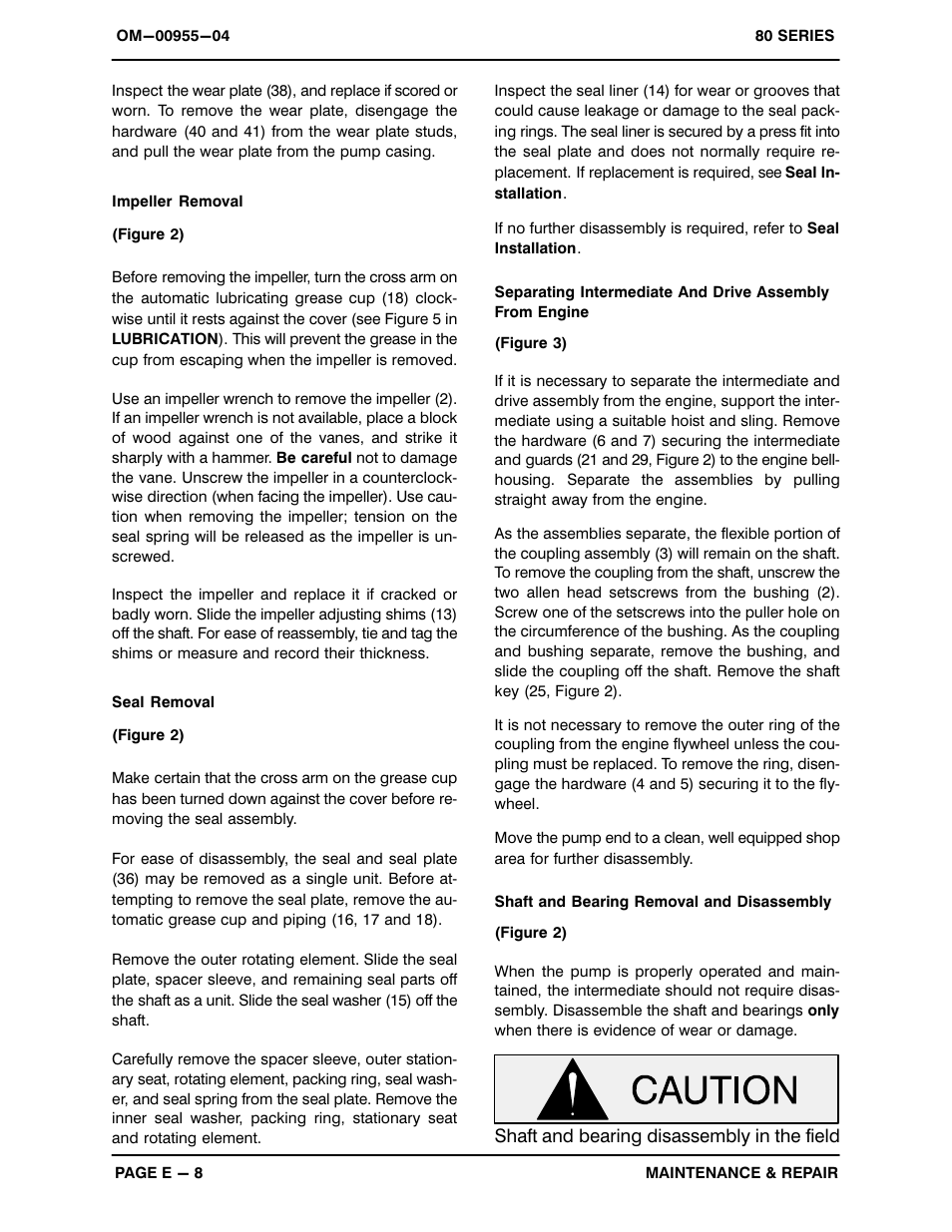 Gorman-Rupp Pumps 86A2-F3L 1022351 and up User Manual | Page 24 / 32