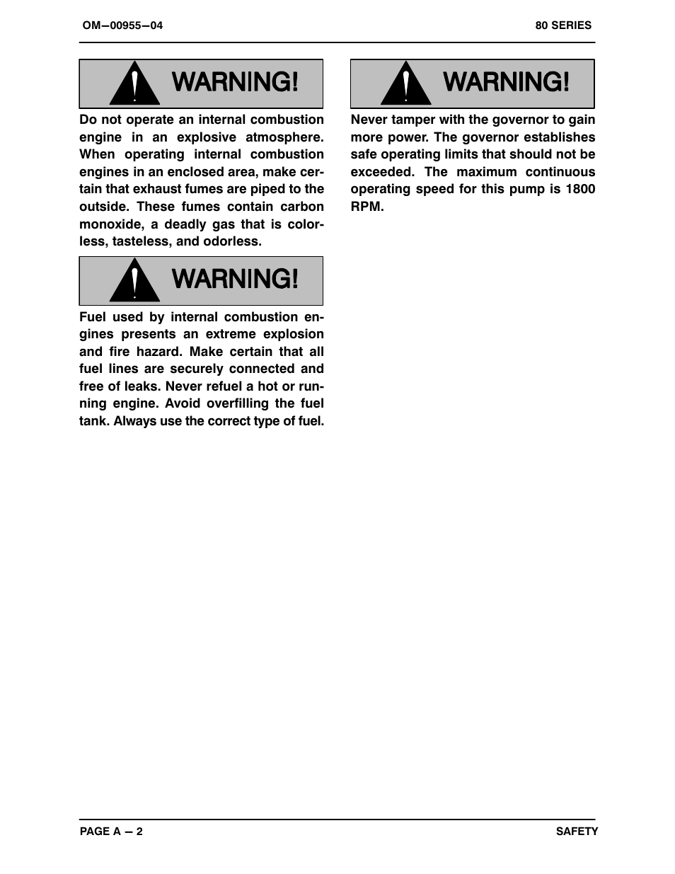 Gorman-Rupp Pumps 86A2-F3L 1022351 and up User Manual | Page 7 / 32