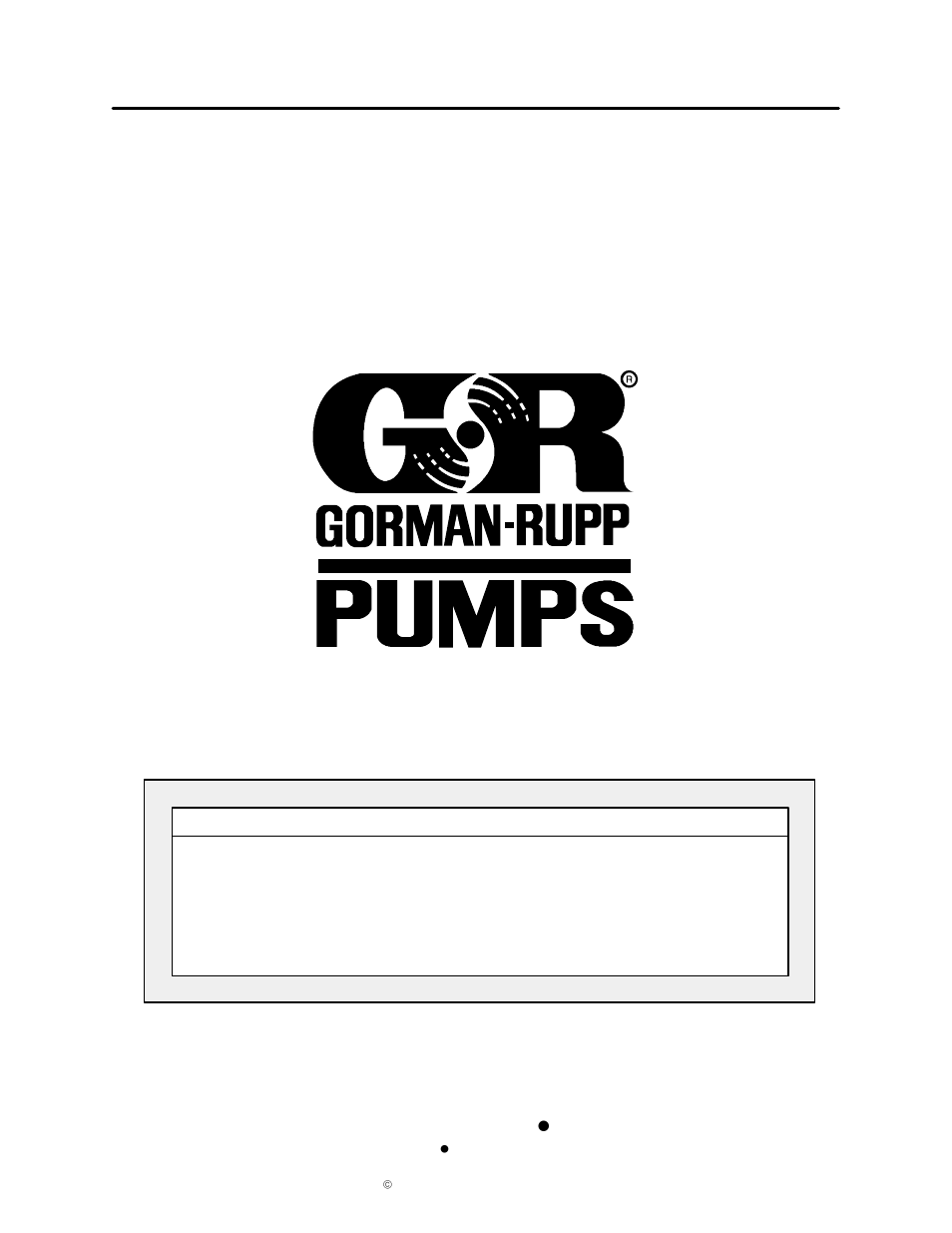 Gorman-Rupp Pumps 86A2-F3L 1257390 thru 1330588 User Manual | 37 pages