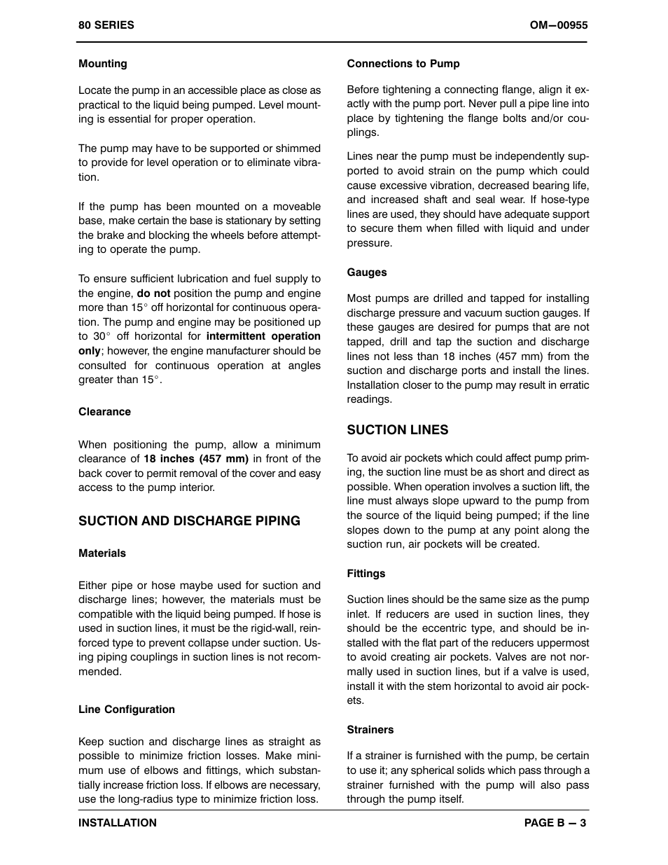Gorman-Rupp Pumps 86A2-F3L 1330589 and up User Manual | Page 10 / 36