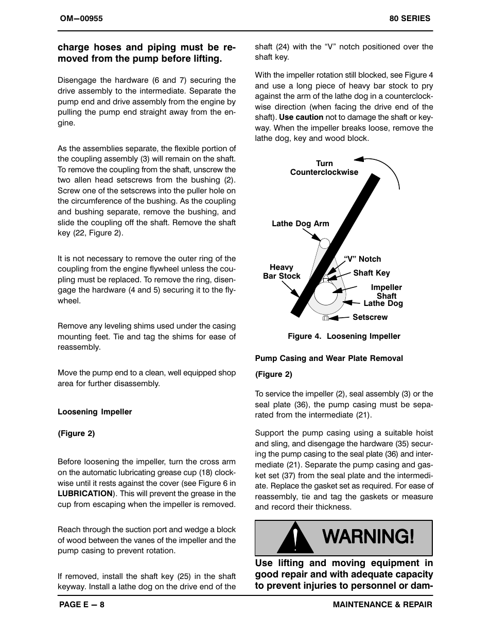 Gorman-Rupp Pumps 86A2-F3L 1330589 and up User Manual | Page 28 / 36