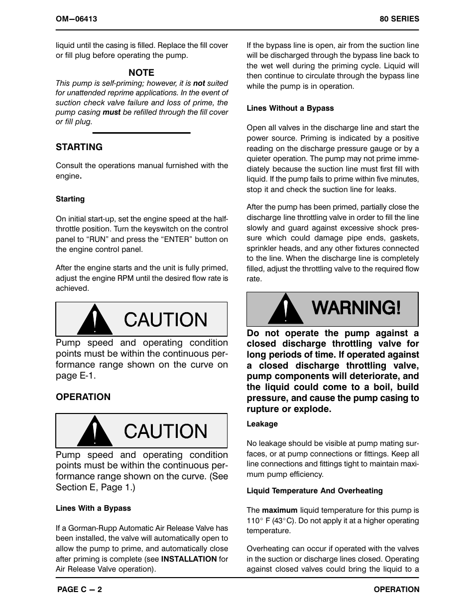 Gorman-Rupp Pumps 86A2-4024H 1535998 and up User Manual | Page 14 / 36