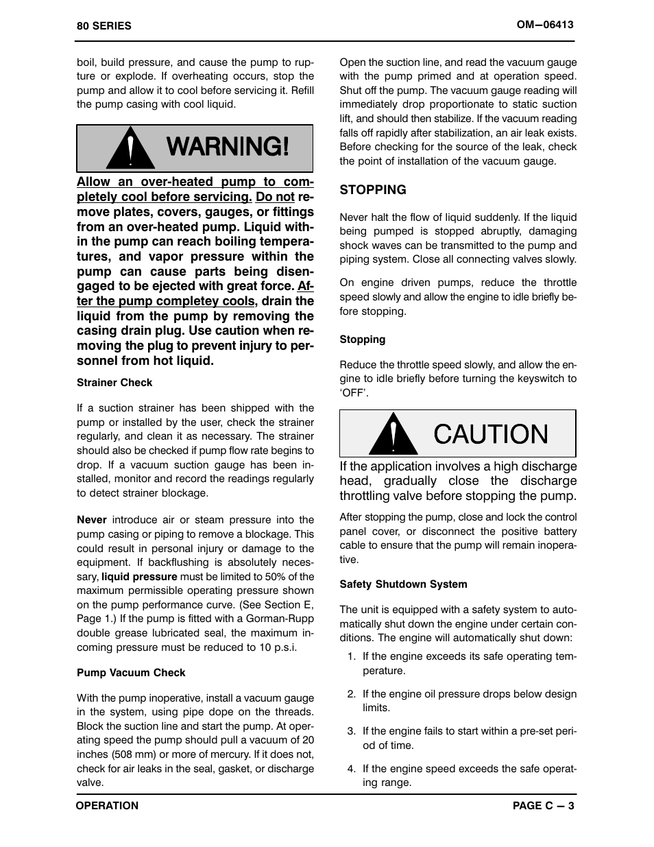 Gorman-Rupp Pumps 86A2-4024H 1535998 and up User Manual | Page 15 / 36