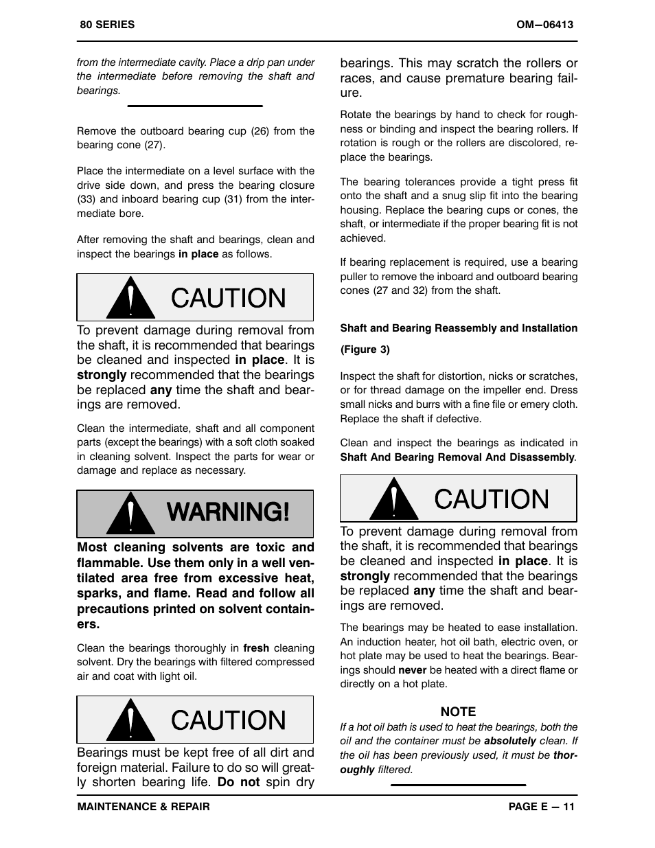 Gorman-Rupp Pumps 86A2-4024H 1535998 and up User Manual | Page 30 / 36