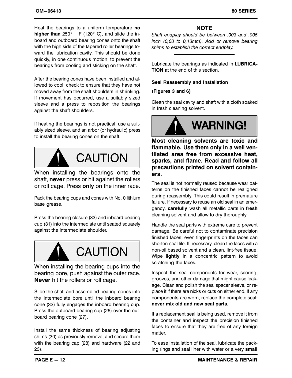 Gorman-Rupp Pumps 86A2-4024H 1535998 and up User Manual | Page 31 / 36