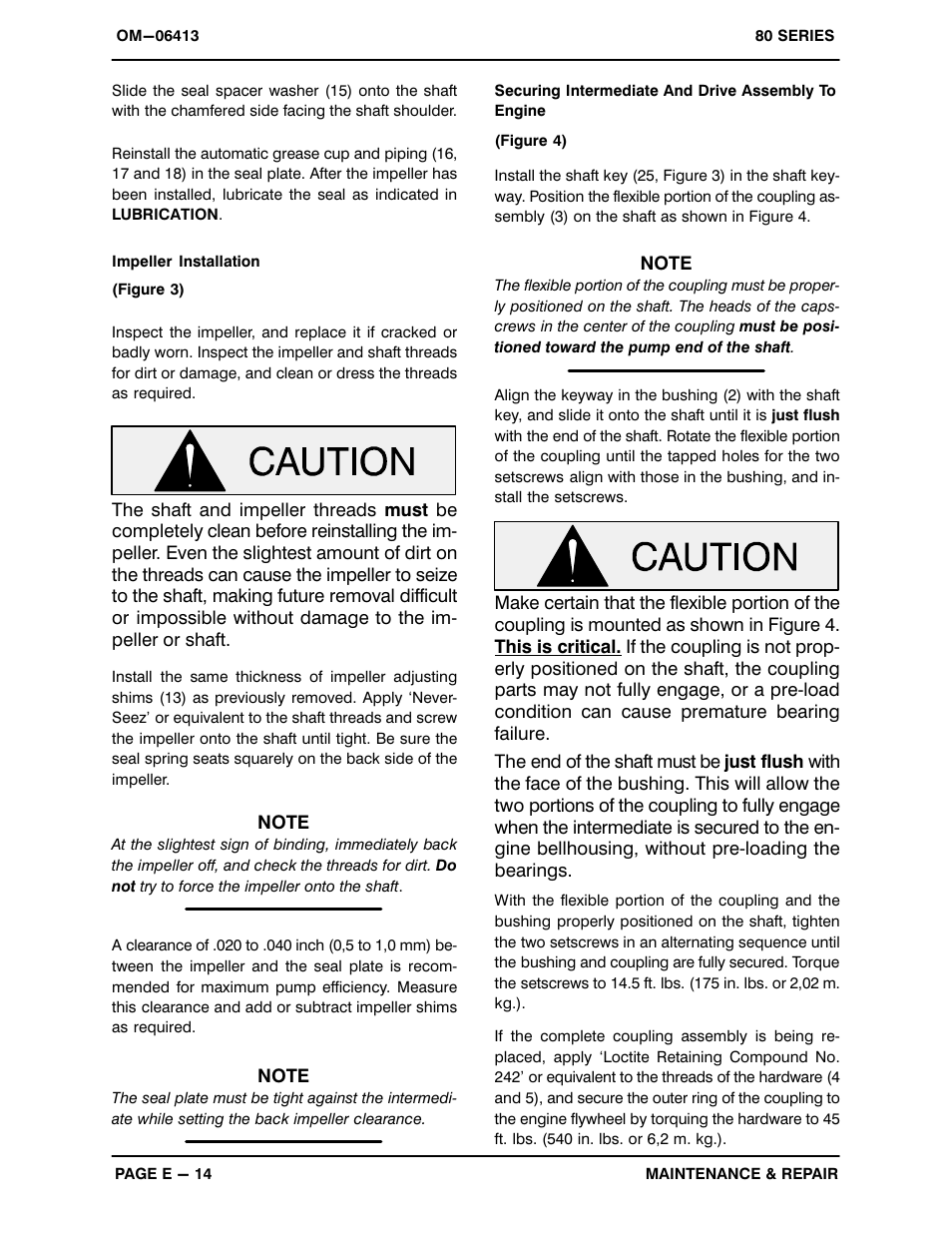 Gorman-Rupp Pumps 86A2-4024H 1535998 and up User Manual | Page 33 / 36