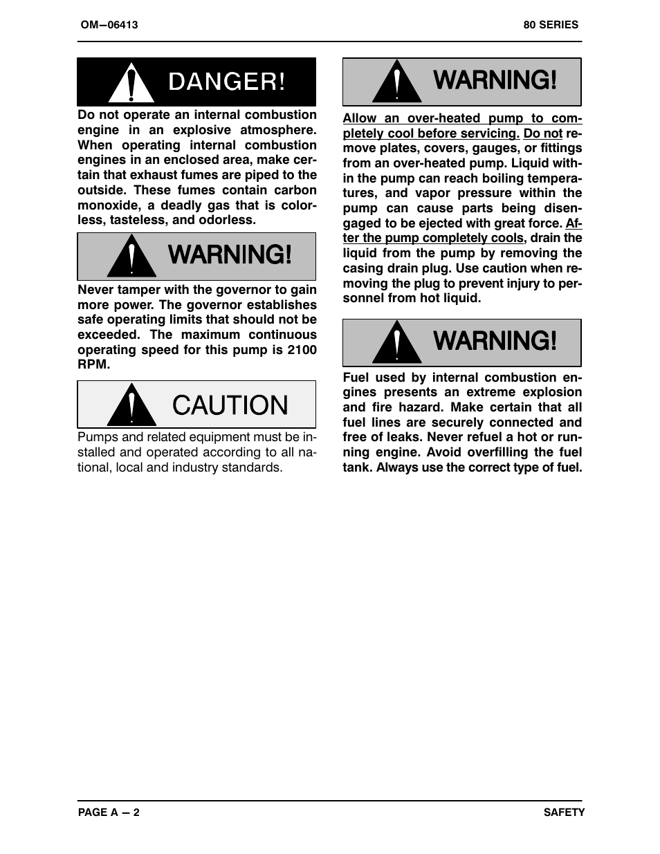 Gorman-Rupp Pumps 86A2-4024H 1535998 and up User Manual | Page 7 / 36