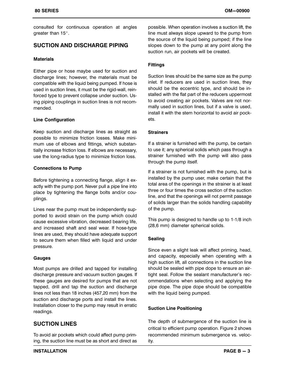 Gorman-Rupp Pumps 84A2-F3L 1348524 and up User Manual | Page 10 / 37