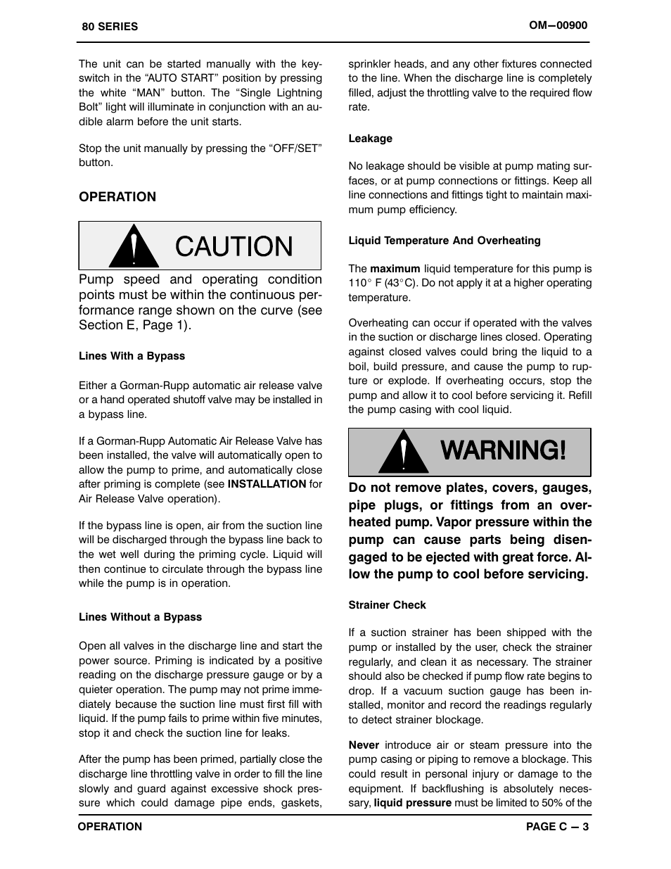 Gorman-Rupp Pumps 84A2-F3L 1348524 and up User Manual | Page 15 / 37