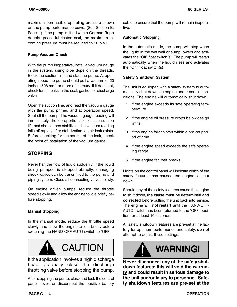 Gorman-Rupp Pumps 84A2-F3L 1348524 and up User Manual | Page 16 / 37