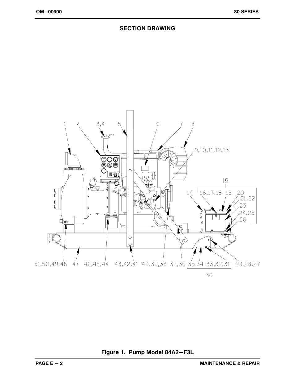 Gorman-Rupp Pumps 84A2-F3L 1348524 and up User Manual | Page 22 / 37