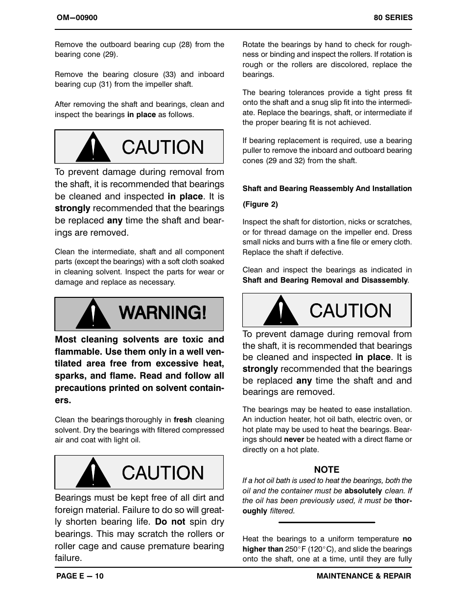 Gorman-Rupp Pumps 84A2-F3L 1348524 and up User Manual | Page 30 / 37