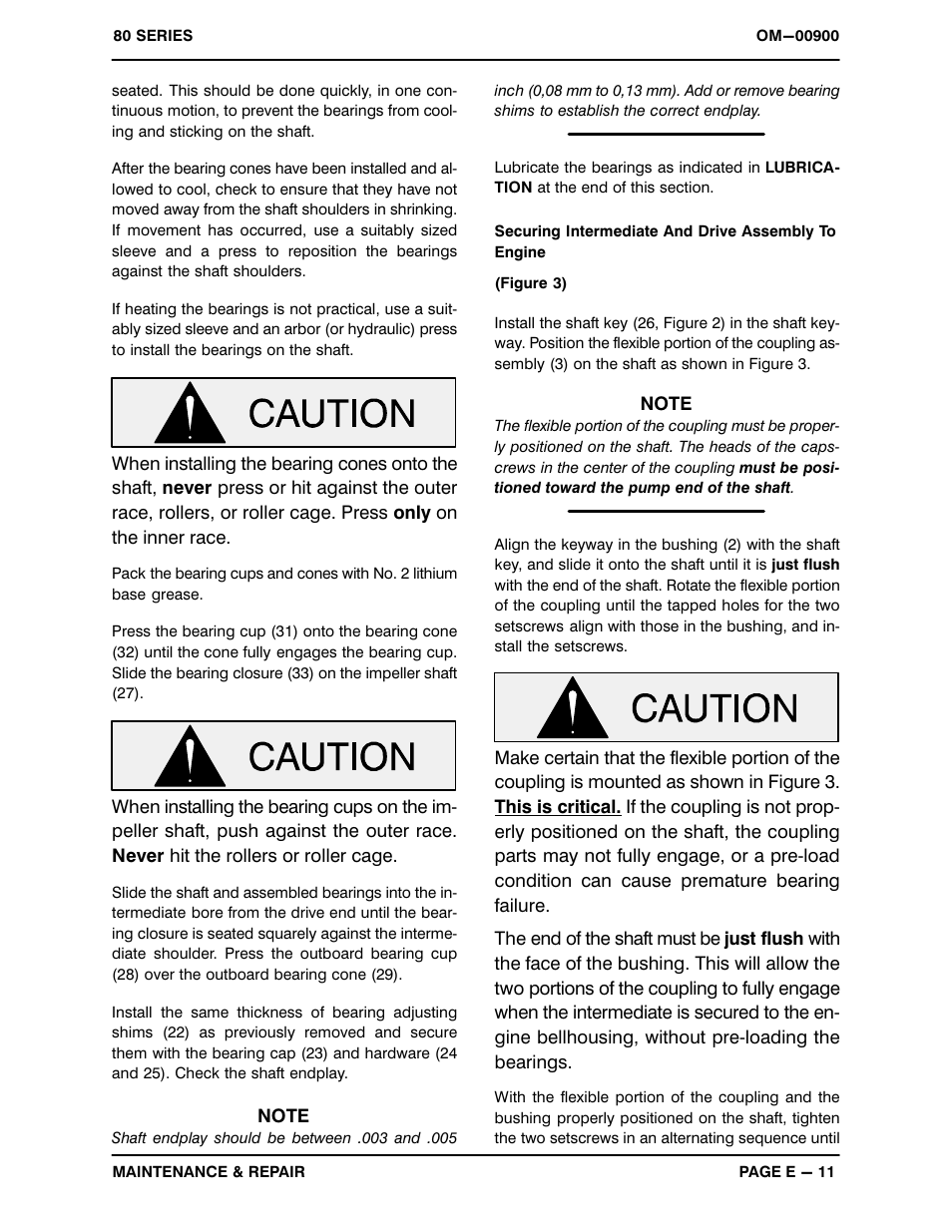 Gorman-Rupp Pumps 84A2-F3L 1348524 and up User Manual | Page 31 / 37
