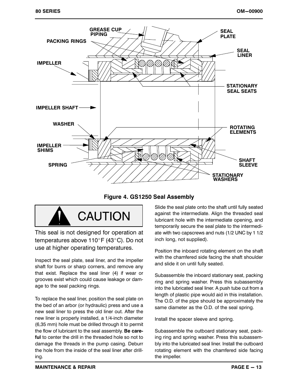 Gorman-Rupp Pumps 84A2-F3L 1348524 and up User Manual | Page 33 / 37